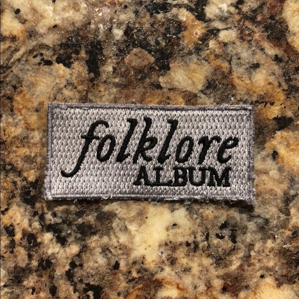 folklore “the cardigan” patch